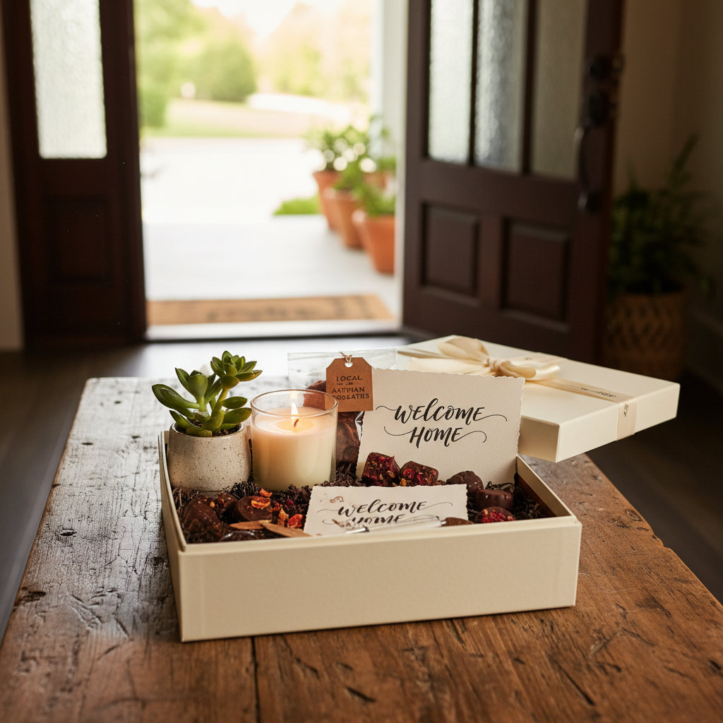 Welcome baskets
